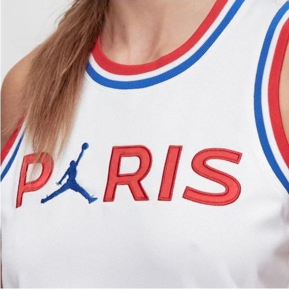 Nike WMNS PARIS SAINT-GERMAIN WOMEN'S DRESS Size Extra Small NWT Red White Blue - Picture 6 of 16